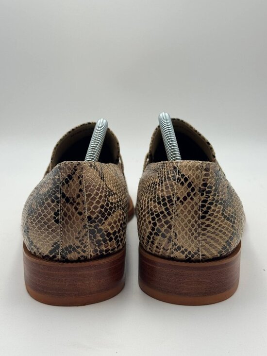 Giorgio Brutini Snake Skin Loafers Mens 10.5M Leather Bit Dress Shoes main image 8
